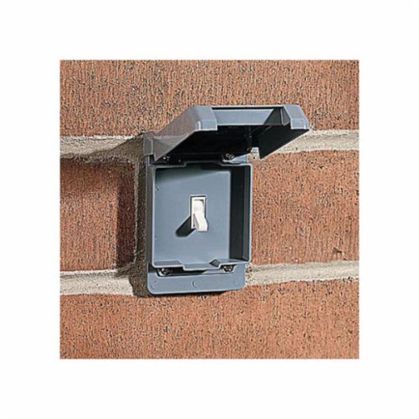 Carlon E98SSCN-CAR Non-Metallic Weatherproof Box Cover